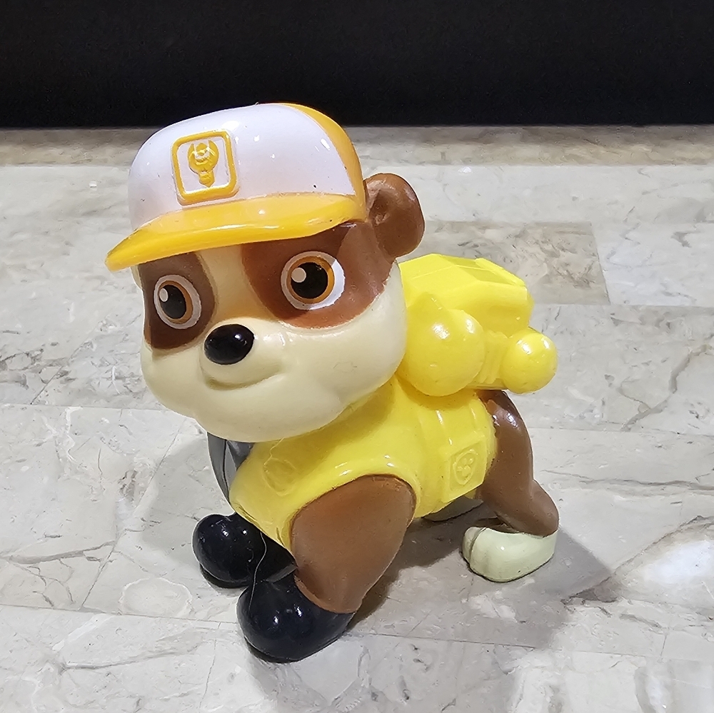 Paw Patrol Rubble Dog Puppy 2.5” Action Figure Only